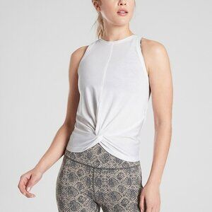 Athleta Women’s Essence Twist Tank Top White Small